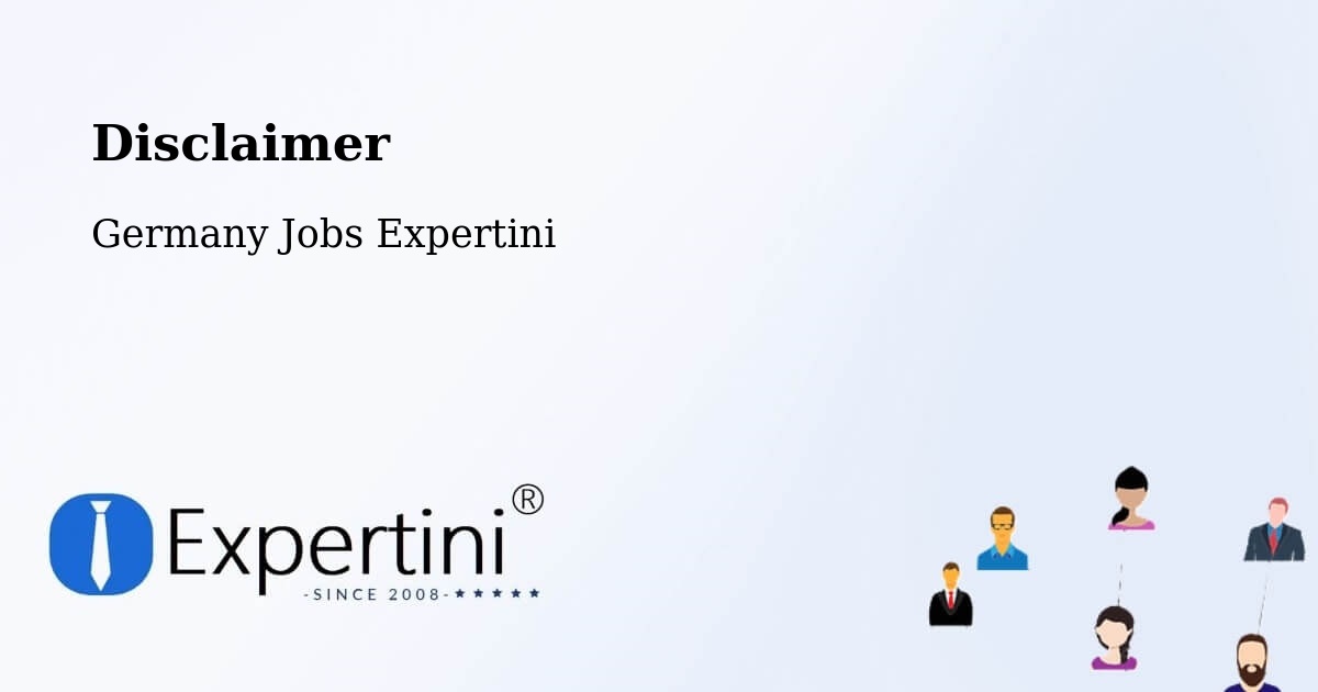 Disclaimer – Kropstädt - Germany Jobs Expertini