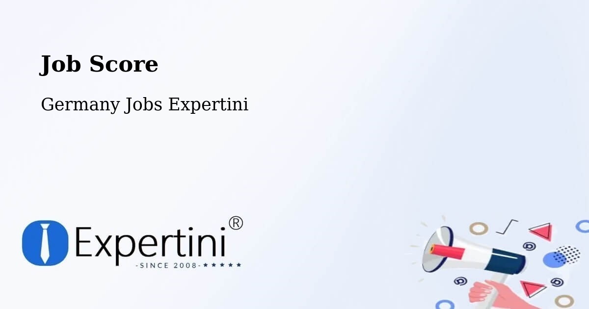 Job Score & Job Description Score Tool – Kropstädt - Germany Jobs Expertini